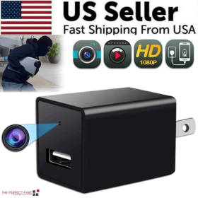 Mini Hidden Camera Home Security Nanny Cam Full HD 1080P DVR Night Vision Audio (Option: Camera Only)