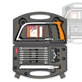 Devil Saw, Curve Saw, Multi Functional Saw, Outdoor Equipment, Mini Hand Saw, Woodworker DIY Saw, Woodworker Hand Saw, Without Battery (Items: 7 in 1 multi-function saw)